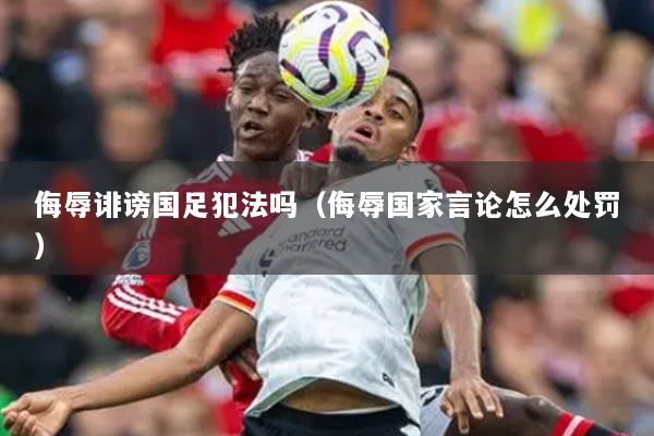 侮辱诽谤国足犯法吗（侮辱国家言论怎么处罚）